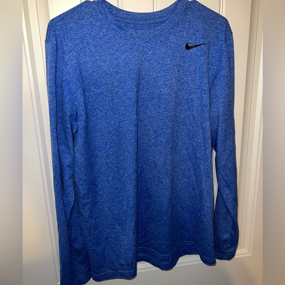 Nike Blue Dri Fit Longsleeve